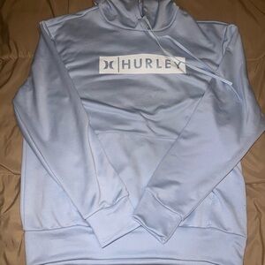 Hurley Sky Blue Pullover Hoodie